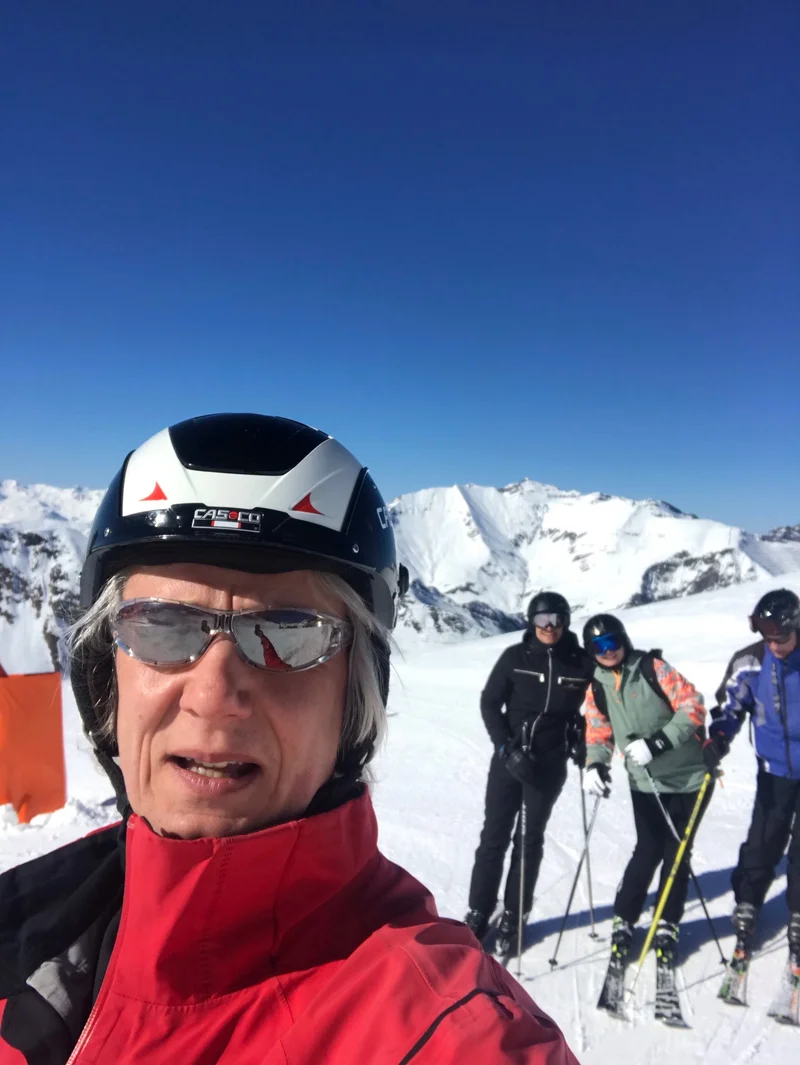 Karsten mit Skibrille